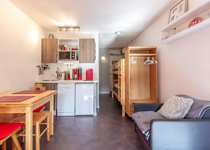 公寓 Renove Sur Les Pistes - 4 Pers, Balcon - Fr-1-351-79